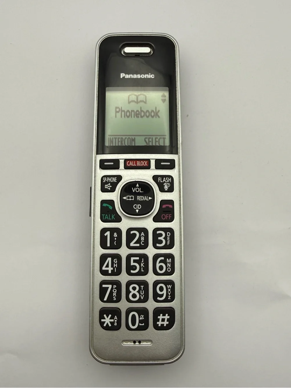 Panasonic KX-TGF970 Cordless Phone Base Handset Call Block Bluetooth Tested